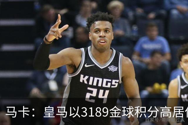 马卡：皇马以3189金球积分高居俱乐部历史榜首，C罗460分个人第一