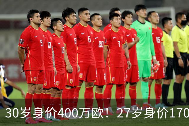 30岁身价400万欧！27岁身价170万欧！两大潜在归化出炉，加盟国足或可冲击世界杯